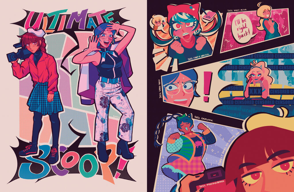 for ALL JUMBLED UP! ZINE