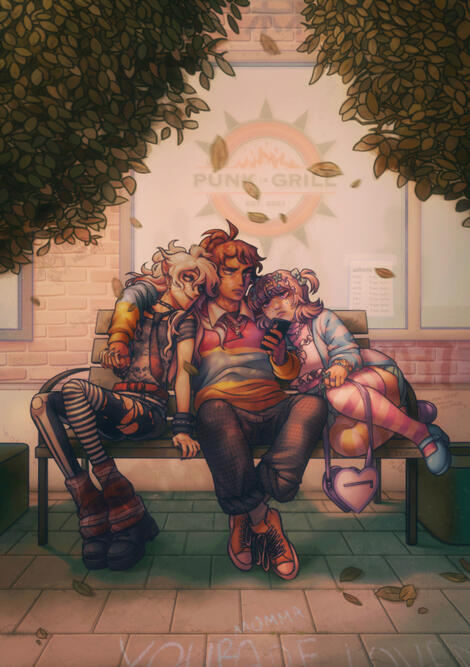 for PUNK IS GAY ZINE