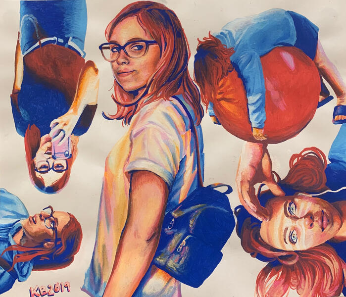 untimed, acrylic paint markers